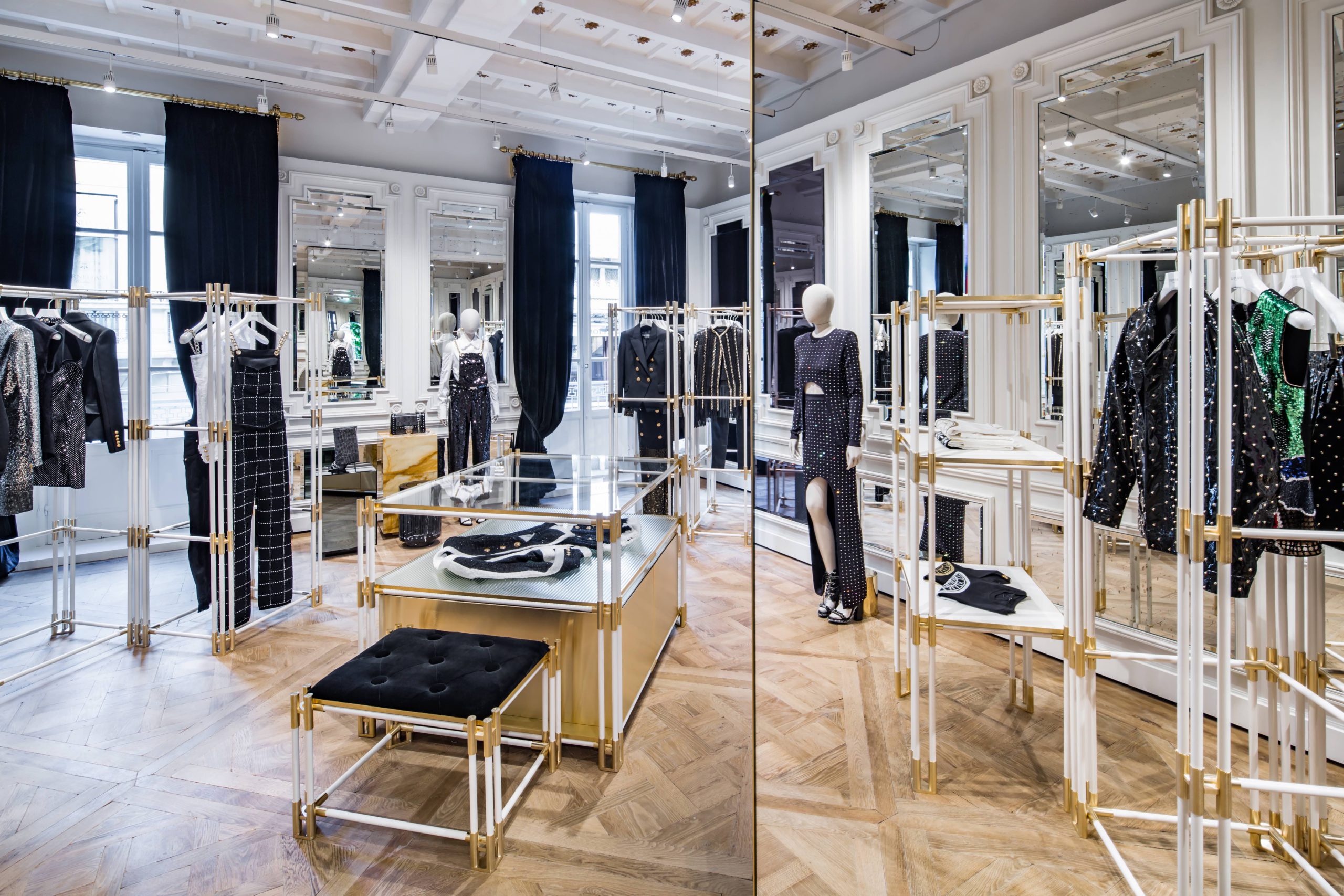 Balmain Flagship Store Montenapoleone, Milan - studio AMV