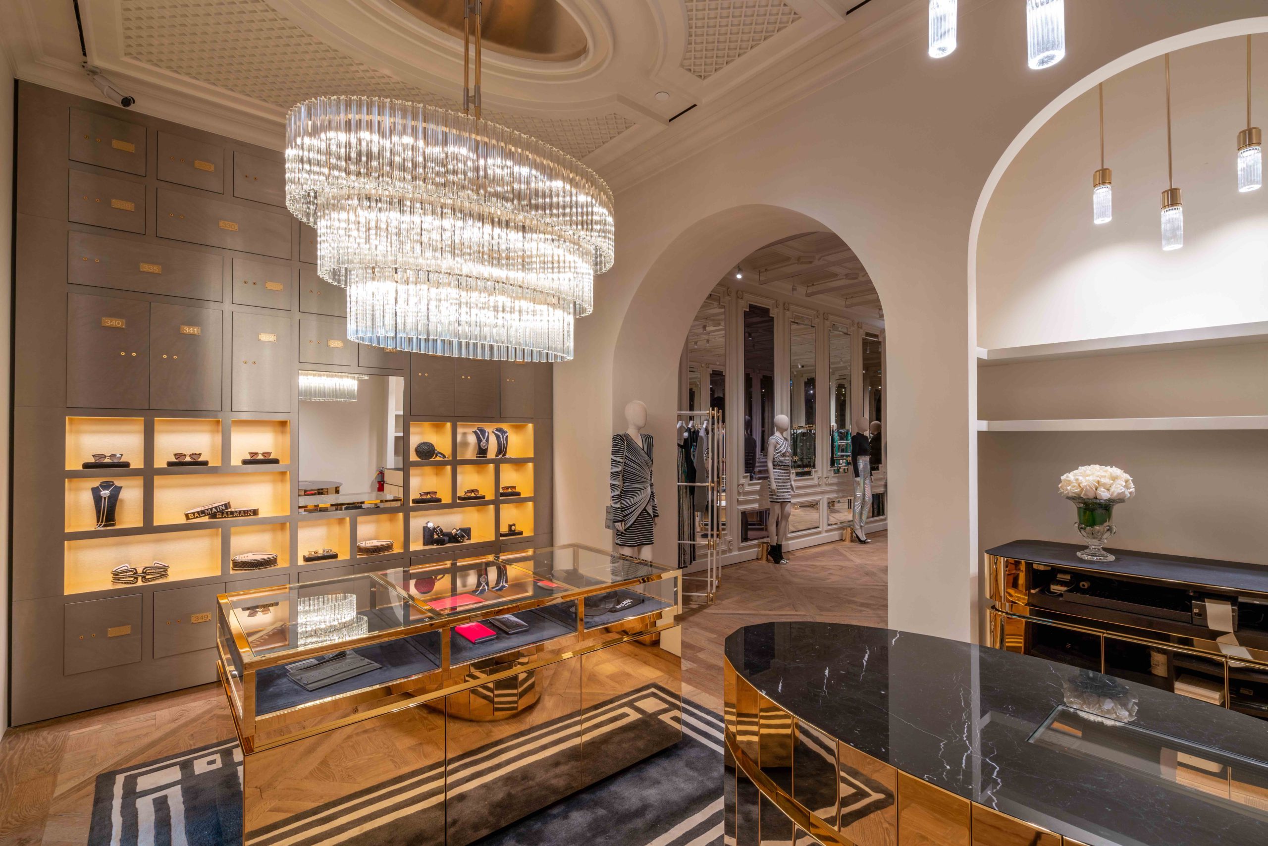 Balmain Flagship Store Bal Harbour, Miami - studio AMV