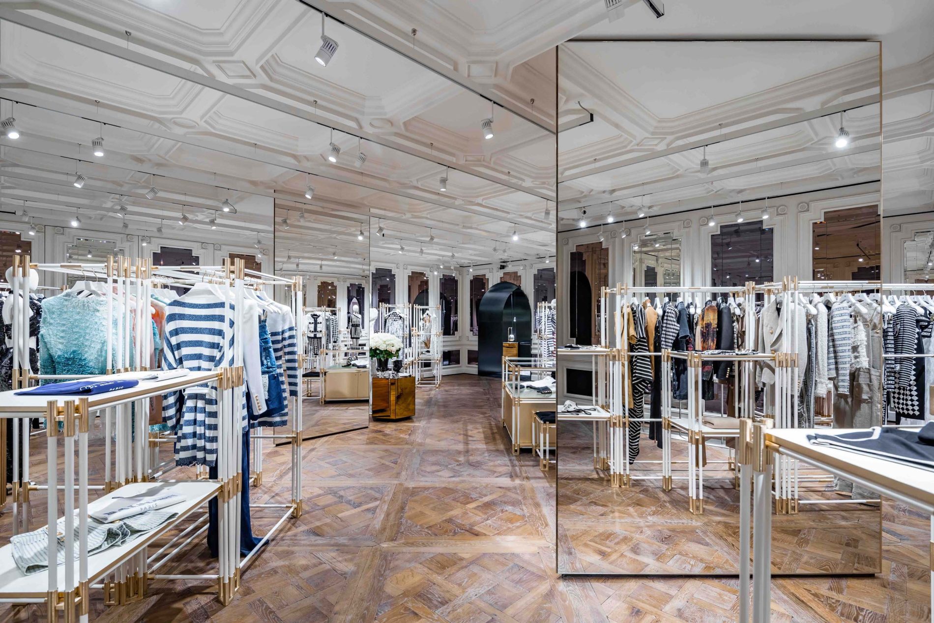 Balmain Flagship Store Saint Honoré, Paris - studio AMV