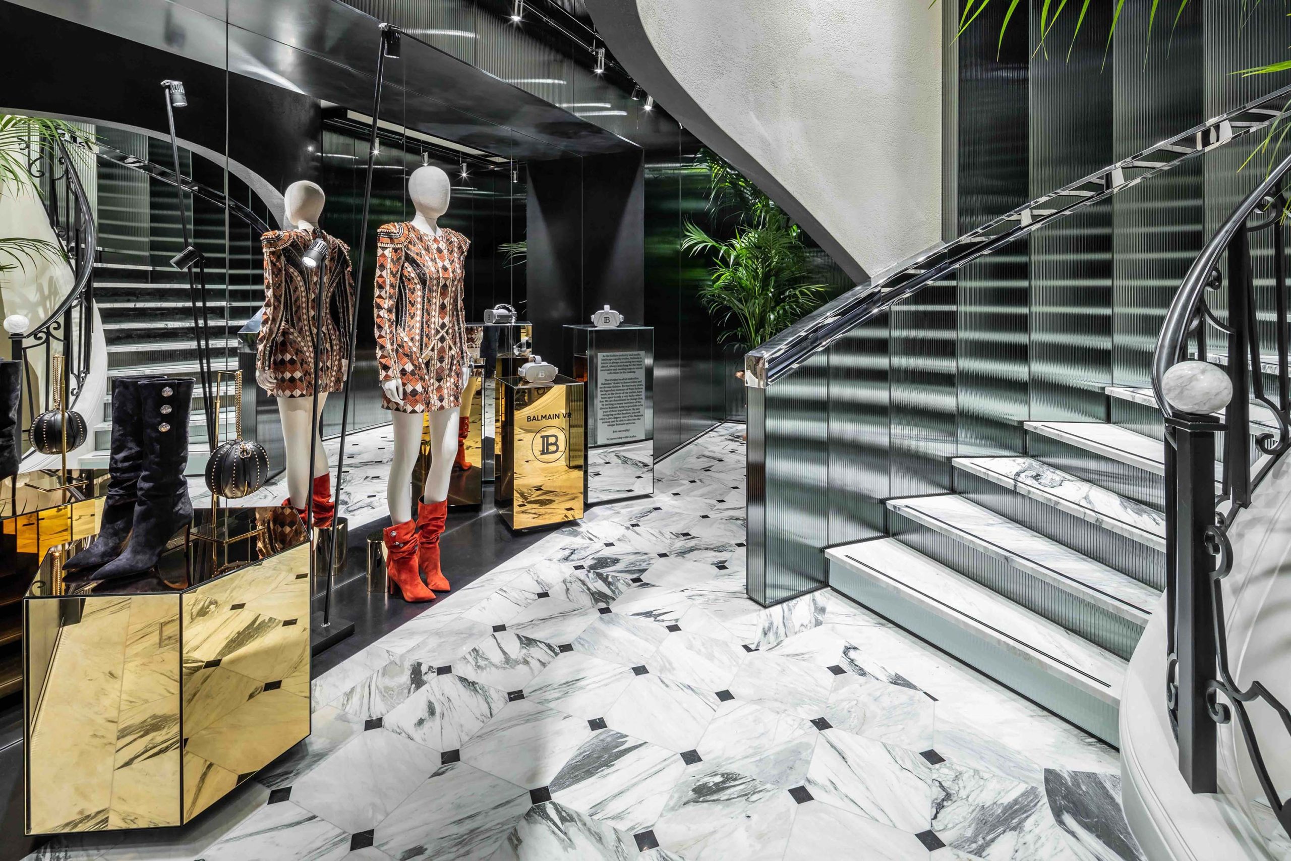 Gå vandreture Pudsigt censur Balmain Opens the Doors to its New Paris Flagship Store – WindowsWear