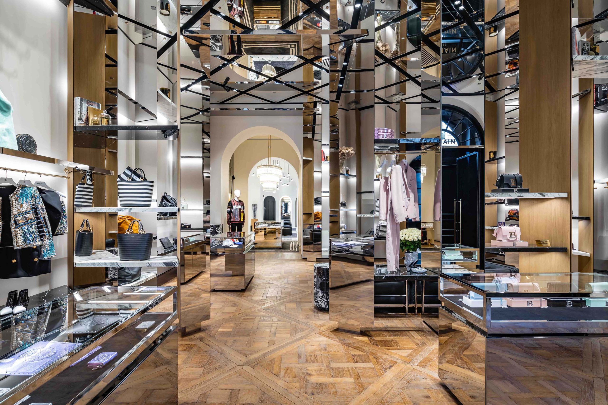 Balmain Flagship Store Saint Honoré, Paris - studio AMV