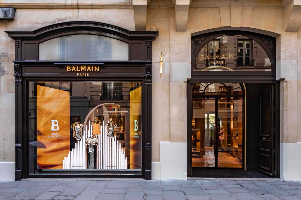 Balmain showroom discount nyc